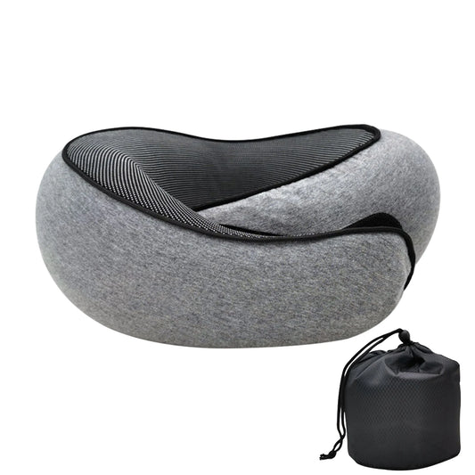 Snail-style Memory Foam U-Shaped Travel Neck Pillow
